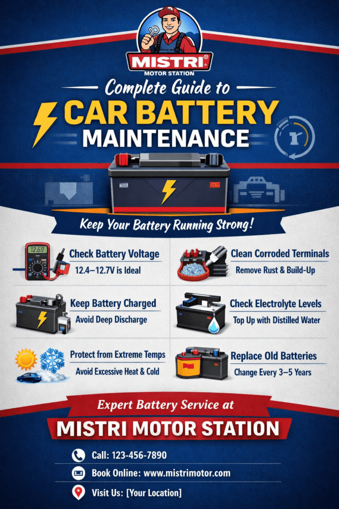 car battery maintenance