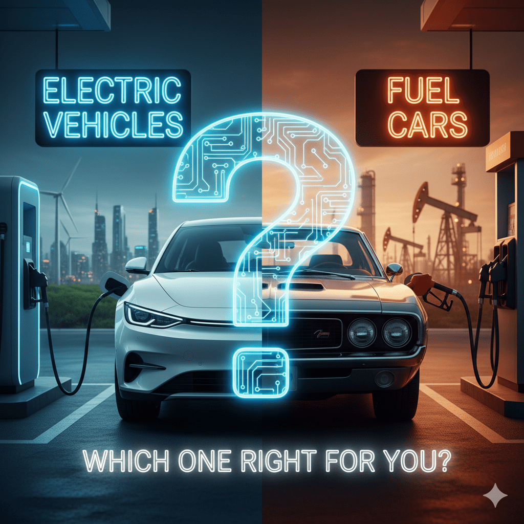 Electric vehicles vs fuel cars