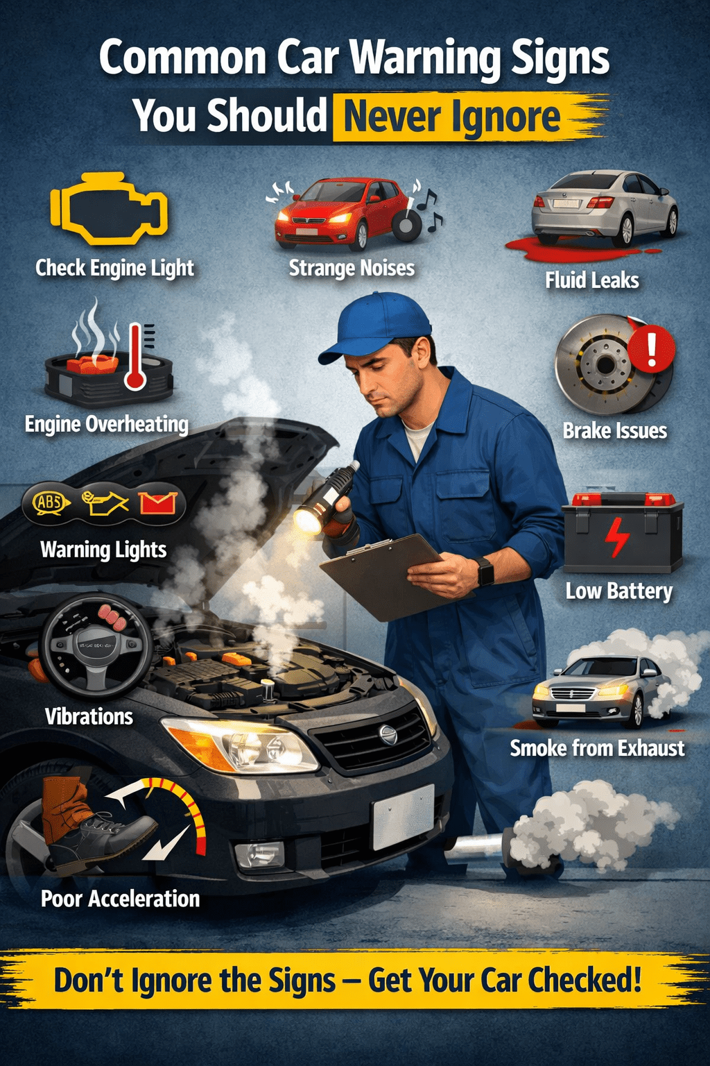 Racing Car Warning Sign Common Car Warning Signs You Should Never Ignore