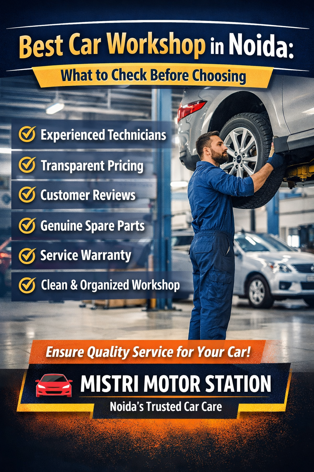 Best Car Workshop in Noida: What to Check Before Choosing